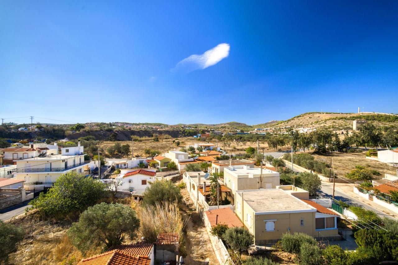 Sea & Mountain Apartment Close To Port And City Lavrion Ngoại thất bức ảnh